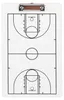 Basketball-Coaching-Board, PVC, trocken abwischbar, Produktbild-Vorschau 1