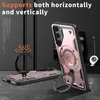 Dual Layer Hülle für Samsung Galaxy S23 Metall Ring Ständer Produktbild-Vorschau 3