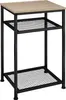 Table d’appoint YORK 45,5x36x75,5cm - Bois clair Voir les images du produit 1