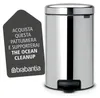 Brabantia 113581 poubelle 12 L ronde en acier inoxydable Voir les images du produit 8