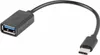 Lanberg AD-OTG-UC-01, 0,15 m, USB A, USB C, USB 2.0, 0,48 Produktbild-Vorschau 1