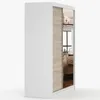 Schwebetürenschrank Kleiderschrank Schrank 160 cm Produktbild-Vorschau 9