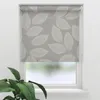 Roleta denná SOLUNA D10 Listy tmavobéžová 120x190 cm, Náhľad obrázku produktu 1