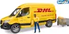 Bruder Mercedes Benz Sprinter DHL mit Fahrer Produktbild-Vorschau 16