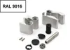 Schüco Aufsatztürband 279538, weiß, 36 mm, nach innen oder Produktbild-Vorschau 1