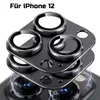 A close-up view of camera lens protectors for an iPhone 12, stacked on top of each other. Náhľad obrázku produktu