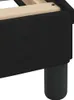 vidaXL Rám postele "Dover" černý 160x200 cm sametový Náhled obrázku produktu 7