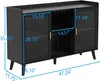 HAUSPROFI Weinschrank mit LED-Beleuchtung Küchenschrank mit Produktbild-Vorschau 7