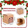 Adventskalender zum Befüllen 24 Schachteln DIY Weihnachten Produktbild-Vorschau 2