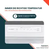 homeX Gefrierschrank No Frost, Tiefkühlschrank groß - 204 Produktbild-Vorschau 7