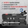 TECPO Drehmomentschlüssel Set 1/2" Zoll 40-210 Nm 6-tlg. Produktbild-Vorschau 3