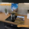 Wallario Herdabdeckplatte aus Glas, Größe 60 x 52 cm Produktbild-Vorschau 3