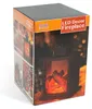 Cheminée décorative LED - fonctionne sur piles - 12 x 12 x Voir les images du produit 2