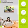 ARTland Leinwandbild Scharfe rote Chili mit feinem Olivenöl Produktbild-Vorschau 3