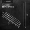 Aqbau® Rasenrakel 90x30 cm mit Teleskopstiel 175 cm – Rasen Produktbild-Vorschau 7