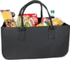 Schramm® 1 oder 2 Stück Filztasche Tasche aus Filz schwarz Produktbild-Vorschau 3