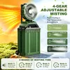 Zimilo Mobiler Akku Nebelventilator, Camping Ventilator mit Produktbild-Vorschau 2