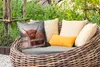 MuchoWow® Outdoor Kissen - Scottish Hochlandrind - Gras - Produktbild-Vorschau 3