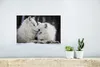 MuchoWow® Poster Wölfe - Schnee - Familie 30x20 cm - Produktbild-Vorschau 5