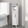EUGAD Toilettenpapierhalter freistehend, mit Tür, schmal, Produktbild-Vorschau 2
