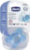 Chicco PHYSIO COMFORT smoczek silikonowy, niebieski, 0m+ Podgląd zdjęcia produktu 1