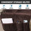 Sofabezug Dicke Samt Sessel Stretch rutschfeste Sofa Produktbild-Vorschau 4