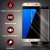 A screen protector is shown next to a smartphone, with feature callouts. Produktbild-Vorschau