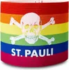 St. Pauli - Totenkopf Regenbogen, Kapitäntsbinde Produktbild-Vorschau 1