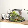 PawHut Terrarium für Reptilien Glasterrarium 24L Reptil Produktbild-Vorschau 2