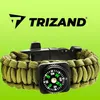 Trizand Náramek SURVIVAL s doplňky - zelený Náhled obrázku produktu 5