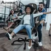 Fotel do gier z masażem ALFORDSON, odchylany o 150°, Podgląd zdjęcia produktu 11