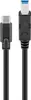 goobay Cavo USB 3.0 da USB C a B nero 1 m Anteprima dell’immagine prodotto 4