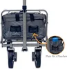 Rijoka Chariot à bras pliable - barre télescopique - charge Voir les images du produit 3