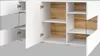 Buffet Glora mit 3 Türen, Weiß, 120cm Produktbild-Vorschau 4