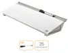 nobo® 1905174 Glasmemobord Diamond - 46 x 6 x 15 cm, wit Productafbeelding-voorbeeld 3