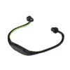 A pair of black and green wireless headphones with a white background. Náhľad obrázku produktu