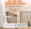 SucceBuy Extrabreites Babygitter, 75–122 cm, 76,2 cm hoch, Produktbild-Vorschau 4