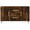 [Home] Sideboard Räuchereiche 100x36x60 cm Holzwerkstoff , Produktbild-Vorschau 6