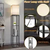 Modern Stehlampe Wohnzimmer Schlafzimmer, Schwarz Stehlampe Produktbild-Vorschau 3
