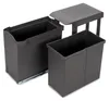 Emuca Pojemniki do recyklingu do kuchni, 1 x 30L, mocowanie Podgląd zdjęcia produktu 3