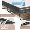 Lit pliant ELONEO avec matelas haut de gamme, 90 x 200 cm Voir les images du produit 4