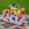 Thermo Picknickkorb Faltbar Großer Isolierkorb als Produktbild-Vorschau 3