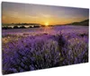 Wallario Premium Leinwandbild Sonnenuntergang über dem Produktbild-Vorschau 1