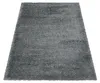 Teppich Wohnzimmer Hochflor Hellgrau 160x230 Rechteck Produktbild-Vorschau 3