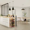 Relaxdays Weinregal Bambus, Getränkeregal für 28 Flaschen, Produktbild-Vorschau 3