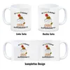 Huhn mit Eiern Kaffeebecher mit Spruch Ich kacke Frühstück Produktbild-Vorschau 4