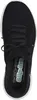 A top-down view of a black Skechers sneaker. Produktbild-Vorschau
