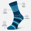 3 Paar Bambus Viskose Socken Ringel blau Softrand o. Gummi Produktbild-Vorschau 5