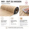 Schaumtapete Selbstklebende Dekor Lamellen - Rolle – Produktbild-Vorschau 4