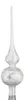 Weihnachtsbaumspitze | Groß 35cm in Ice Weiss Silber Komet Produktbild-Vorschau 1
